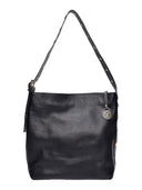 Luisa Vannini borsa Hobo ROXANA pelle naturale-Nero