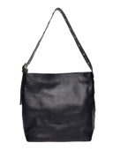 Luisa Vannini borsa Hobo ROXANA pelle naturale-Nero