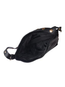 Luisa Vannini borsa Hobo ROXANA pelle naturale-Nero