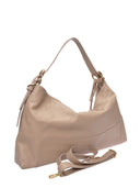 Luisa Vannini borsa Hobo ELIANA in pelle naturale-tortora