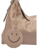 Luisa Vannini borsa Hobo ELIANA in pelle naturale-tortora
