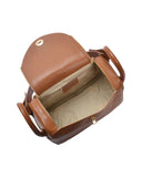Luisa Vannini Borsa a tracolla Madeleine pelle naturale-cognac