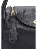 Luisa Vannini Borsa a tracolla Madeleine in pelle naturale-Nero