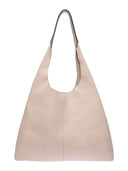 Luisa Vannini borsa Hobo ANNA pelle naturale-beige