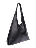 Borsa Hobo ANNA Luisa Vannini in vera pelle - Nero