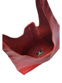 Luisa Vannini borsa Hobo ANNA pelle naturale-Rosso