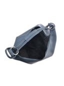 Luisa Vannini Geanta de umar  ROMINA piele naturala Albastru deschis