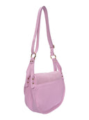 Luisa Vannini Borsa a tracolla RENATA in vera pelle - rosa