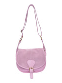 Luisa Vannini Borsa a tracolla RENATA in vera pelle - rosa