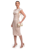 Luisa Vannini Borsa a tracolla GISELLE pelle naturale-beige