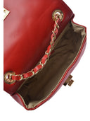 Luisa Vannini Borsa a tracolla GISELLE in vera pelle-Rosso
