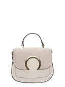 Luisa Vannini Borsa a tracolla Amaryllis in vera pelle-beige