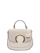 Luisa Vannini Borsa a tracolla Amaryllis in vera pelle-beige