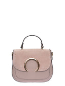 Luisa Vannini Borsa a tracolla Amaryllis in vera pelle-Rosa cipria