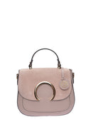 Luisa Vannini Borsa a tracolla Amaryllis in vera pelle-Rosa cipria