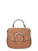Luisa Vannini Borsa a tracolla Amaryllis in vera pelle-Cognac