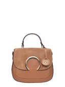 Luisa Vannini Borsa a tracolla Amaryllis in vera pelle-Cognac