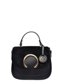 Luisa Vannini Geanta de umar Amaryllis piele naturala-Negru