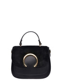 Luisa Vannini Borsa a tracolla Amaryllis in vera pelle-Nero