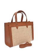Luisa Vannini Borsa a mano VERONIKA in vera pelle color cognac
