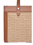 Luisa Vannini Borsa a mano VERONIKA in vera pelle color cognac