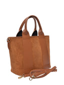 Luisa Vannini Borsa Tote FREYA in pelle naturale-Cognac