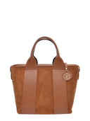 Luisa Vannini Borsa Tote FREYA in pelle naturale-Cognac