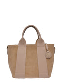Luisa Vannini Geanta Tote FREYA piele naturala-taupe