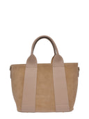 Luisa Vannini Borsa Tote FREYA in vera pelle-tortora