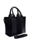 Luisa Vannini Borsa a mano FREYA in vera pelle-Nero