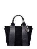 Luisa Vannini Geanta Tote FREYA piele naturala-Negru