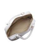 Roberta M borsa a mano NYX pelle naturale-bianco