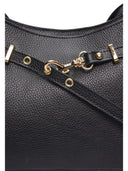 Roberta M Borsa a tracolla RODICA in vera pelle - Nero