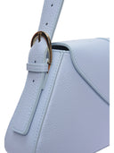 Roberta M borsa baguette ARIADNA in vera pelle-Azzurro