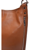 Roberta M Borsa a tracolla LAETITIA in pelle naturale-Cognac
