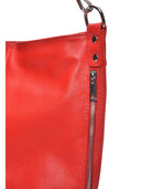Roberta M Borsa a tracolla LAETITIA in vera pelle - Rosso