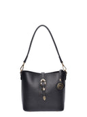 Roberta M geanta sac RUXANDRA piele naturala-Negru
