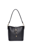 Roberta M borsa a sacco RUXANDRA in vera pelle - Nero