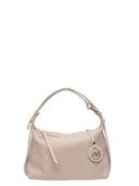 Roberta M Borsa a tracolla ROSA pelle naturale-beige