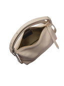 Roberta M Borsa a tracolla ROSA pelle naturale-beige