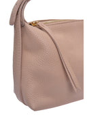 Roberta M Borsa a tracolla ROSA in vera pelle - Rosa cipria