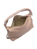 Roberta M Borsa a tracolla ROSA in vera pelle - Rosa cipria