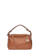 Roberta M Borsa a tracolla ROSA in vera pelle-Cognac