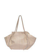 Roberta M Borsa a tracolla LISETTE in vera pelle - beige