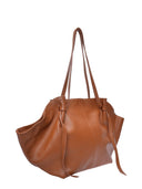 Roberta M Borsa a tracolla Aurora pelle naturale-Cognac