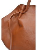Roberta M Borsa a tracolla LISETTE in vera pelle-Cognac