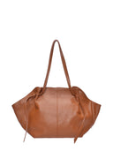Roberta M Borsa a tracolla Aurora pelle naturale-Cognac