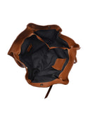 Roberta M Borsa a tracolla Aurora pelle naturale-Cognac