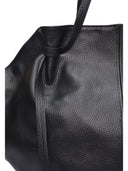 Roberta M Borsa a tracolla LISETTE in vera pelle-Nero