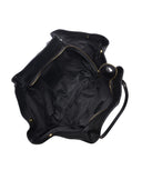 Roberta M Borsa a tracolla AURORA pelle naturale-Nero